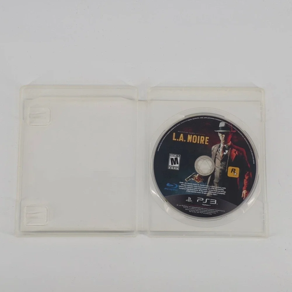 Rockstar LA Noire Sony PlayStation 3 PS3 Crime Detective Game No Manual